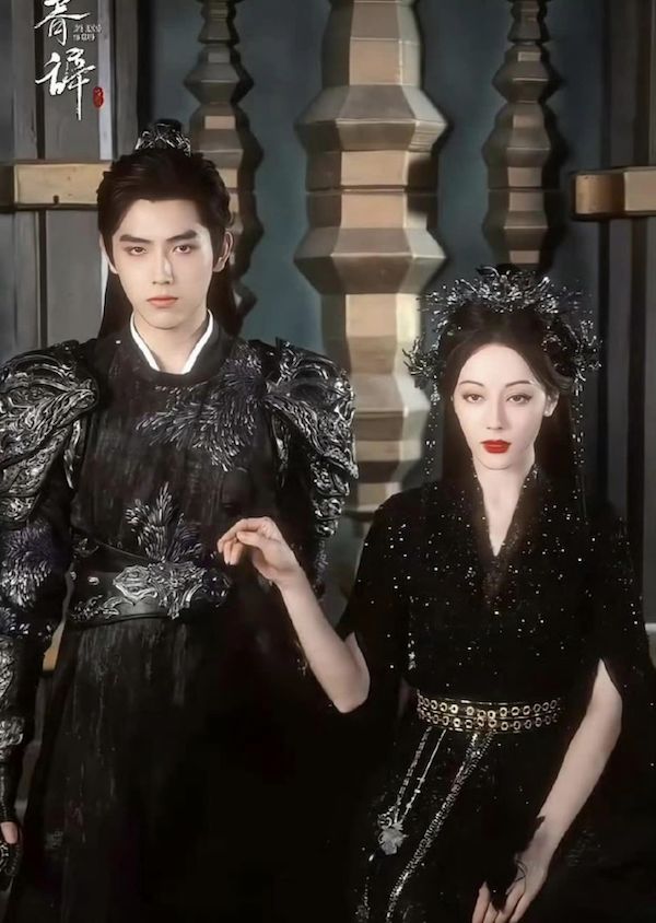 The appearance of Dilraba Dilmurat and Chen Feiyu in the new film is controversial. Photo: Producer