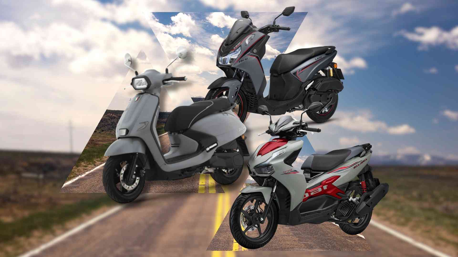 Xe tay ga đậm chất cá tính, năng động. 