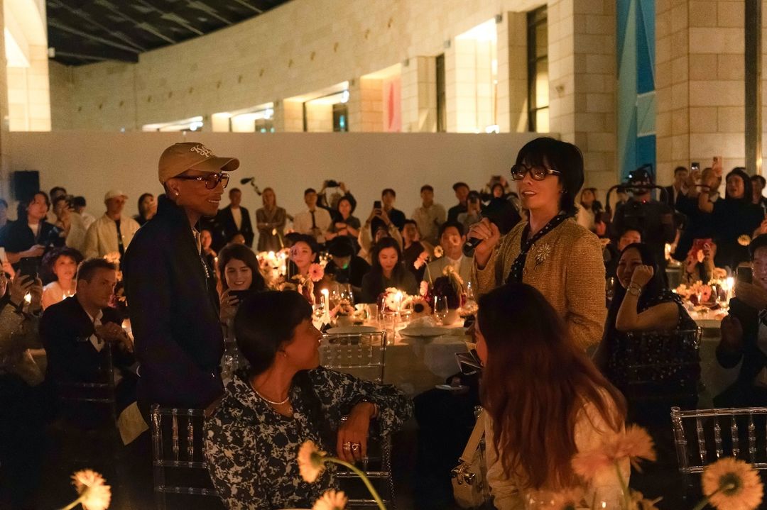 G-Dragon and Pharrell Williams collaborate. Photo: Naver