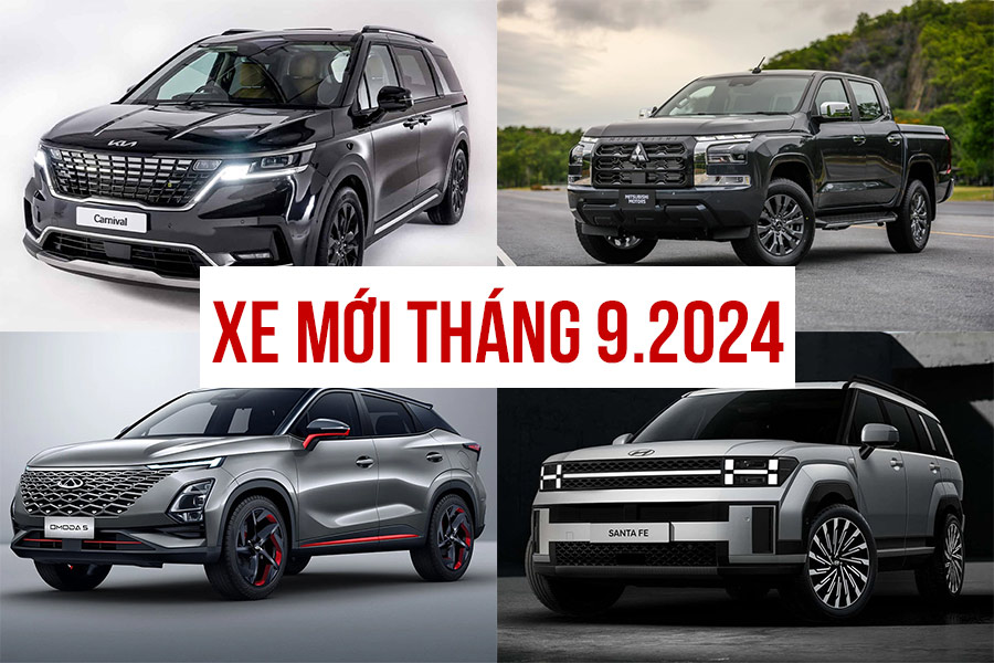 Những mẫu xe mới sắp ra mắt thị trường Việt trong tháng 9
