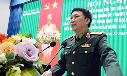 Trung tướng Nguyễn Mạnh Hùng, Chính ủy Tổng cục Công nghiệp quốc phòng nghỉ hưu từ 1.9. Ảnh: QĐND