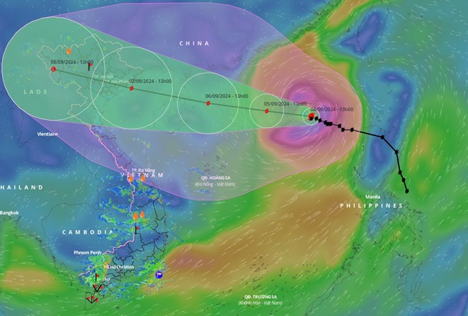 Nhịp sống 24h: Thời điểm bão Yagi sẽ đạt cường độ cực đại