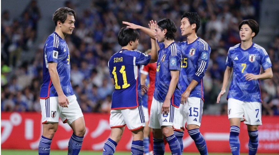Tuyển Nhật Bản được đánh giá cao hơn hẳn tuyển Trung Quốc ở trận đấu ra quân vòng loại 3 World Cup 2026. Ảnh: AFC