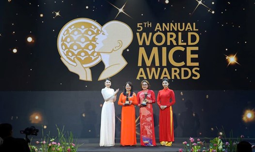 TPHCM thắng lớn ở lễ trao giải thưởng du lịch MICE thế giới năm 2024. Ảnh: Sở Du lịch TPHCM cung cấp