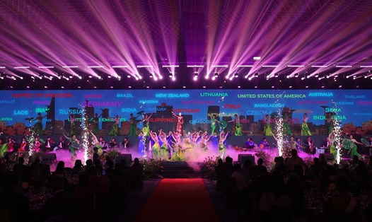 Chương trình nghệ thuật Đêm Việt Nam tối 4.9. Ảnh: BTC