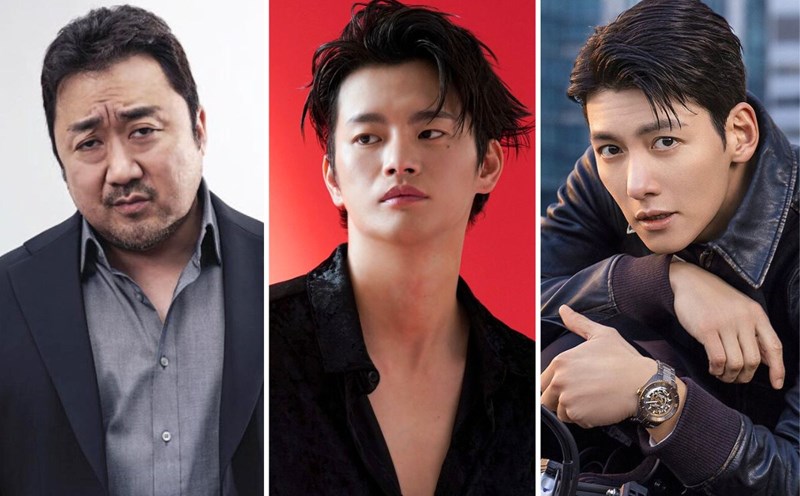 Ma Dong Seok, Seo In Guk và Ji Chang Wook. Ảnh: Naver