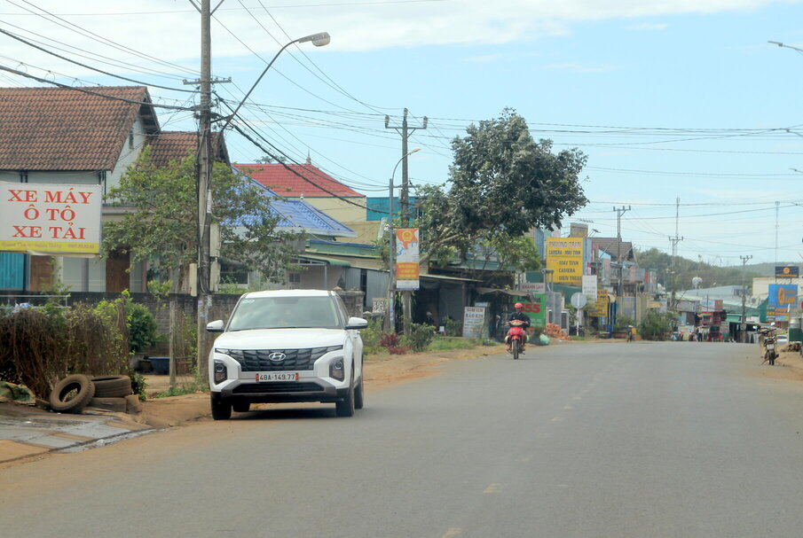 Many rural areas in Dak R'lap district have had remarkable development. Photo: Phan Tuan