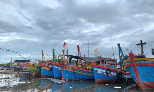 Đà Nẵng kêu gọi 71 tàu thuyền vào nơi trú ẩn. Ảnh: Nguyễn Linh