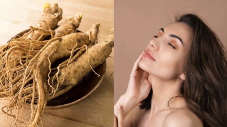 3 cách sử dụng nhân sâm để chống lão hoá cho da. Ảnh: Theo Healthshots.