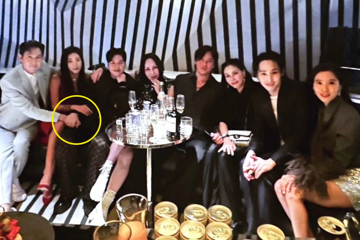 Lee Jung Jae, Lee Min Ho và một số ngôi sao tham dự sự kiện của G-Dragon. Ảnh: Instagram