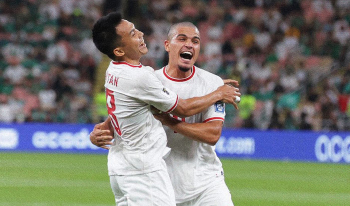 Indonesia team scored an early opening goal. Photo: PSSI