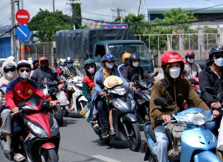 Thời tiết Nam Bộ sáng nắng. Ảnh: Anh Tú