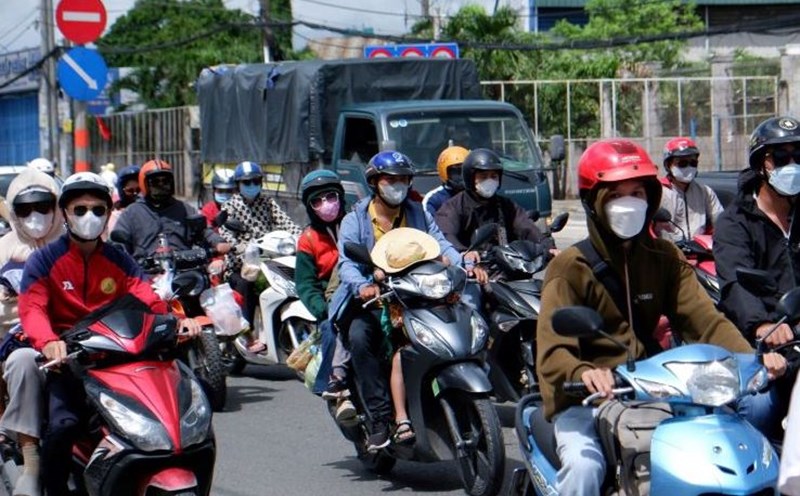 Thời tiết Nam Bộ sáng nắng. Ảnh: Anh Tú