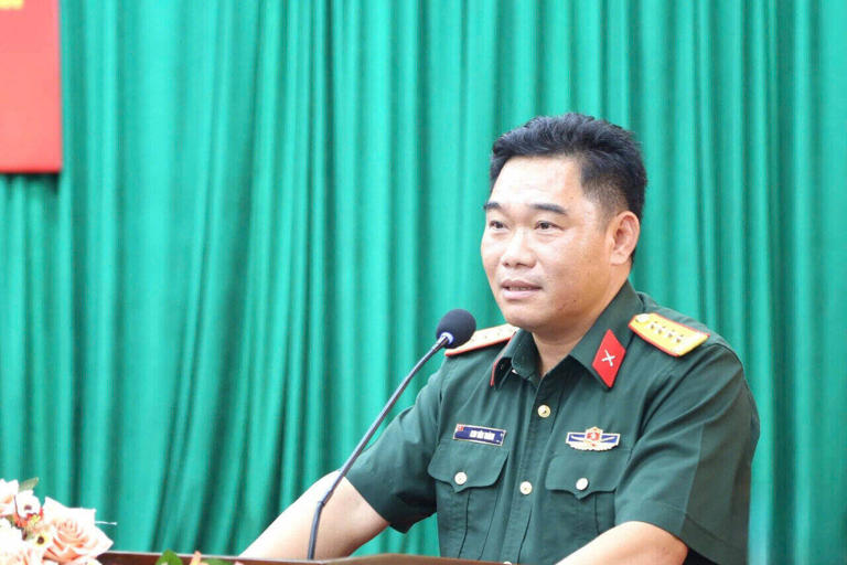 Colonel Chu Van Thanh. Photo: Son La Provincial Military Command  