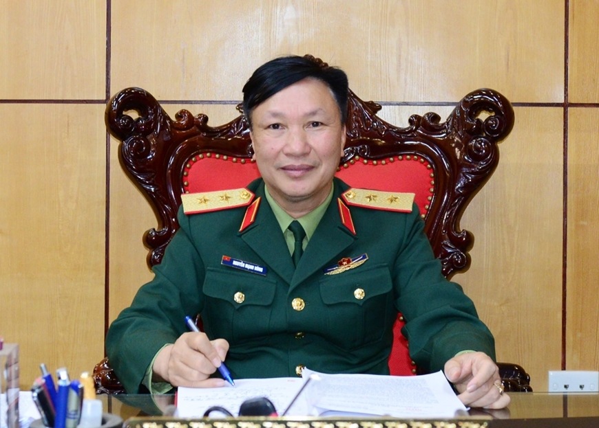 Lieutenant General Nguyen Manh Hung - Political Commissar of the General Department of Defense Industry retires from September 1. Photo: QĐND