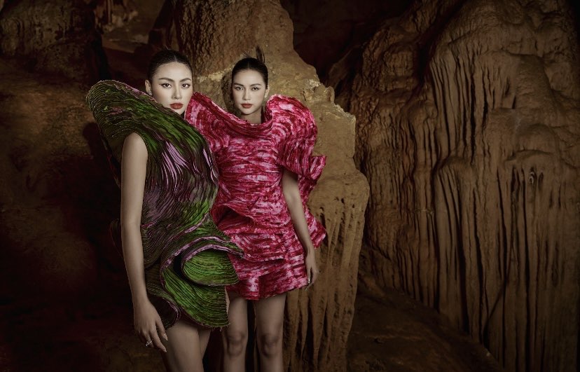 New fashion collection by designer Le Thanh Hoa. Photo: NVCC