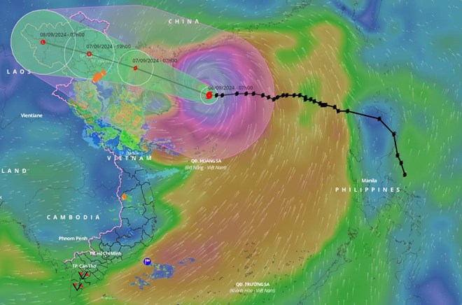 3 cơn bão có đường đi, cường độ tương tự siêu bão số 3 Yagi