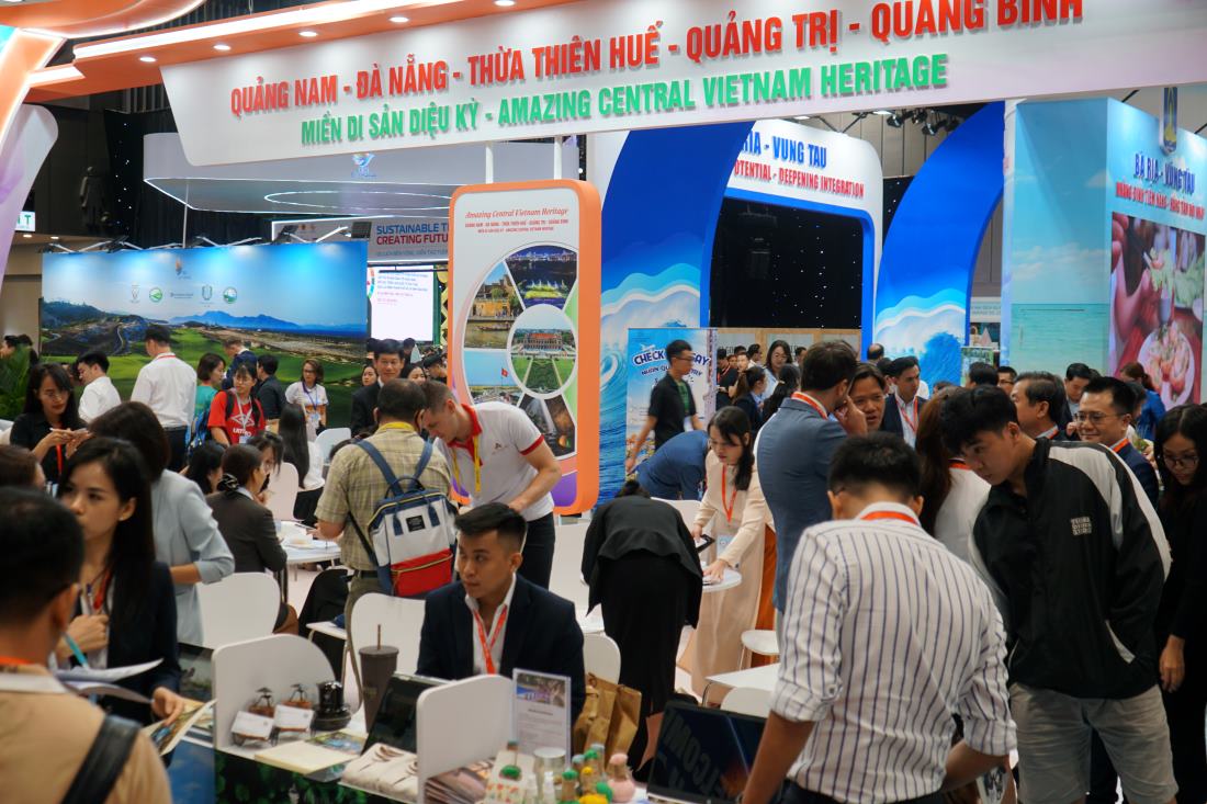 ITE HCMC 2024 with the theme Sustainable Tourism, Creating the Future. Photo: Thanh Chan