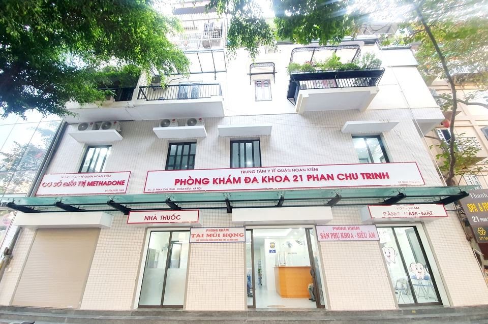 Multidisciplinary clinic 21 Phan Chu Trinh belongs to Hoan Kiem District Medical Center. Photo: Cong Tho