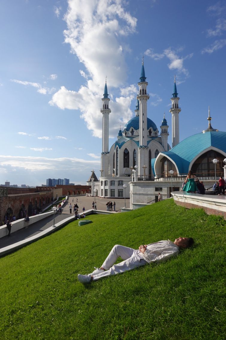 Kul Sharif Mosque in Kazan, Russia. Photo: Xuan Hoa