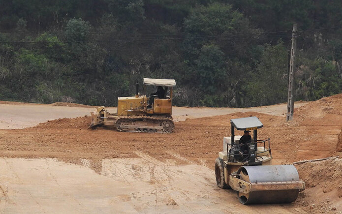 Tỉnh Lạng Sơn chuyển đổi 51.000m2 đất rừng phục vụ dự án đường Cao Lộc - Ba Sơn. Ảnh: Báo Lạng Sơn