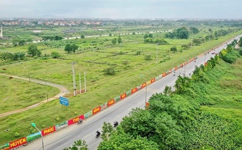 Dự án Cụm công nghiệp Nam Phúc Thọ (giai đoạn 1) tại huyện Phúc Thọ, TP Hà Nội sắp khởi công. Ảnh minh họa: UBND huyện Phúc Thọ