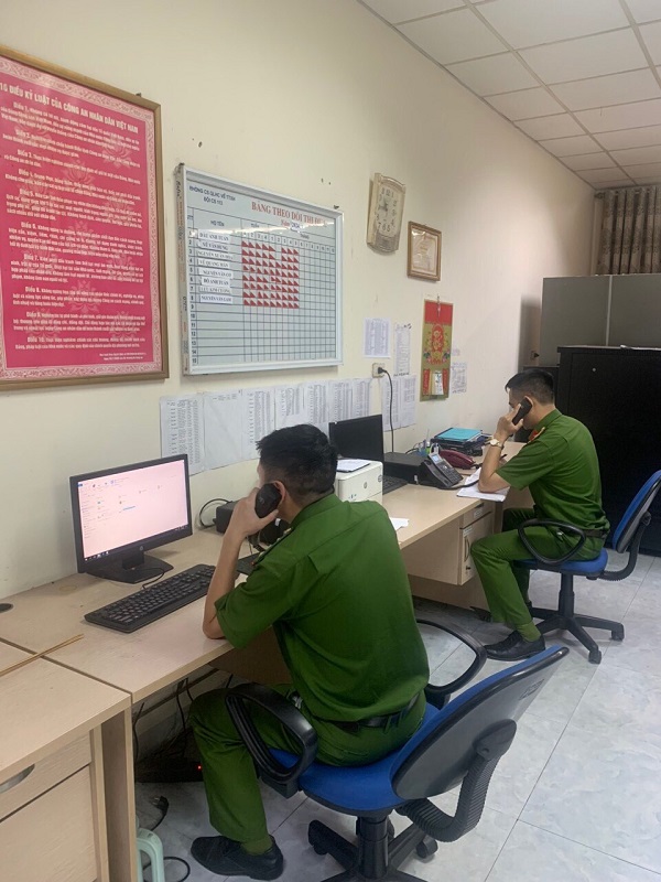 Công an Vĩnh Phúc công bố danh sách phạt nguội. Ảnh: công an Vĩnh Phúc