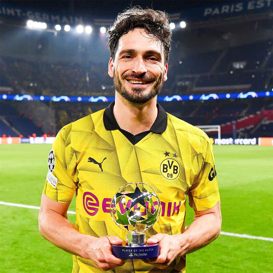 Mats Hummels đã đi đến trận chung kết Champions League mùa vừa rồi. Ảnh: UEFA