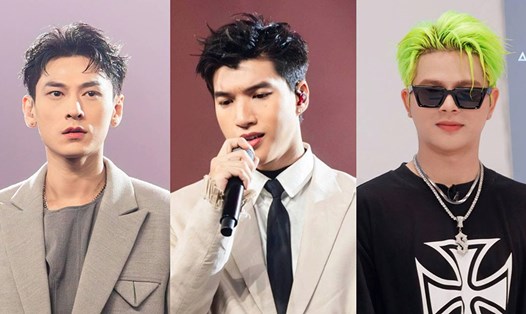HIEUTHUHAI, Rhyder và Isaac là 3 gương mặt nổi bật bậc nhất ở chung kết Anh trai say hi. Ảnh: Nhà sản xuất