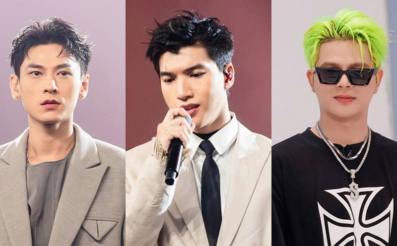 HIEUTHUHAI, Rhyder và Isaac là 3 gương mặt nổi bật bậc nhất ở chung kết Anh trai say hi. Ảnh: Nhà sản xuất