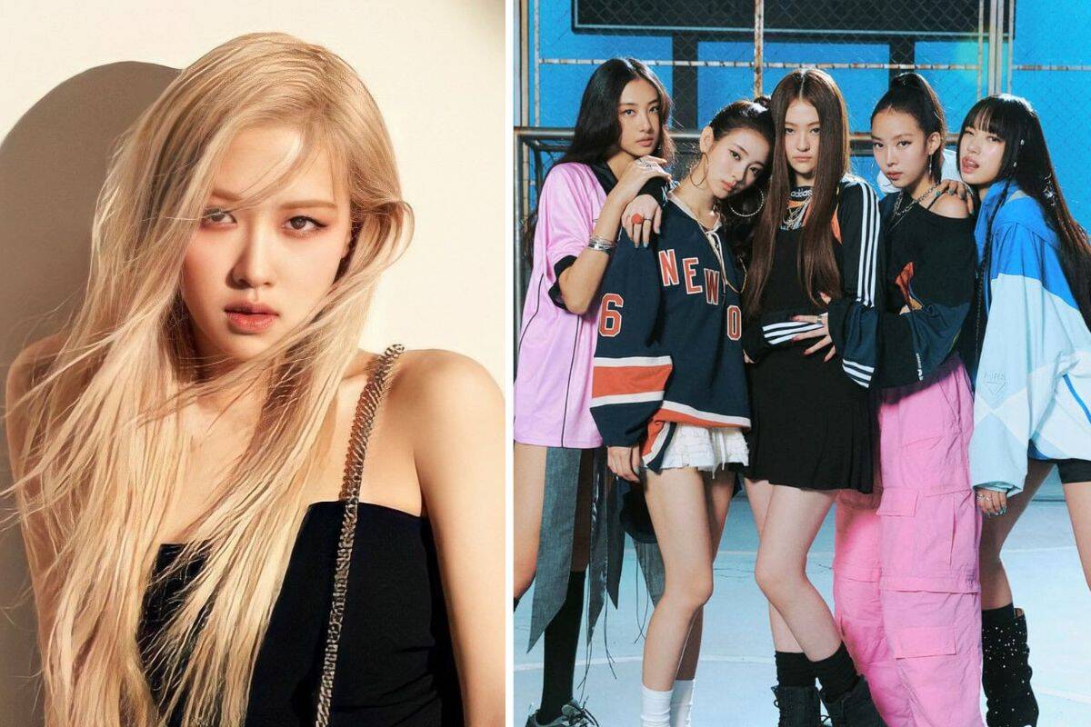 Rosé dành lời khuyên cho nhóm MEOVV. Ảnh: Naver