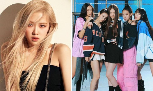 Rosé dành lời khuyên cho nhóm MEOVV. Ảnh: Naver