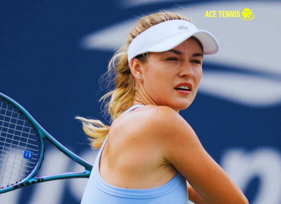 Kalinskaya thi đấu chuyên nghiệp từ năm 2016. Ảnh: Ace Tennis