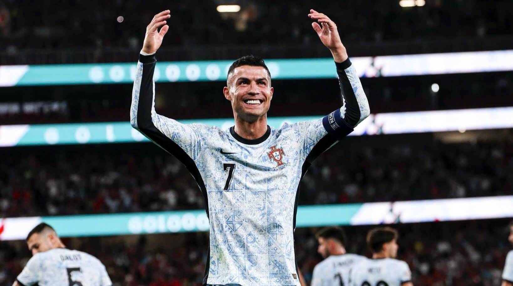 Ronaldo hiện đã có 769 bàn thắng cho tuyển Bồ Đào Nha.  Ảnh: LĐBĐ Bồ Đào Nha 