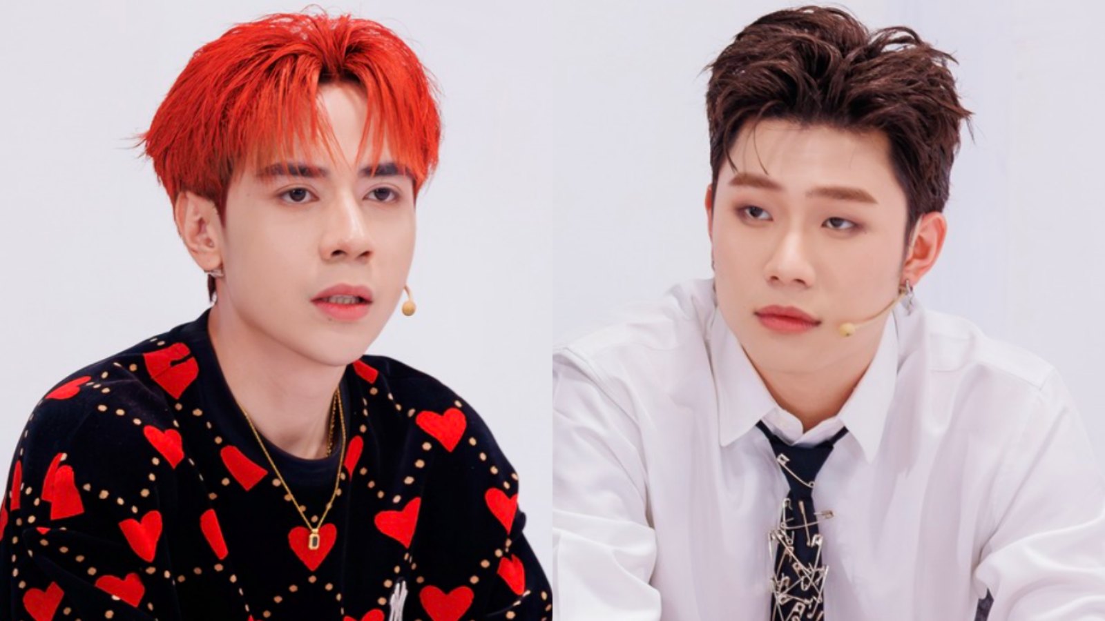 Quang Hùng MasterD và Dương Domic ở chung kết "Anh trai say hi". Ảnh: Nhà sản xuất