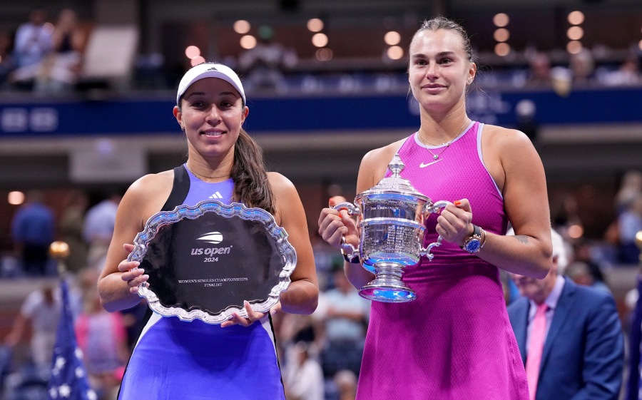 Jessica Pegula (left) also had a successful tournament. Photo: US Open