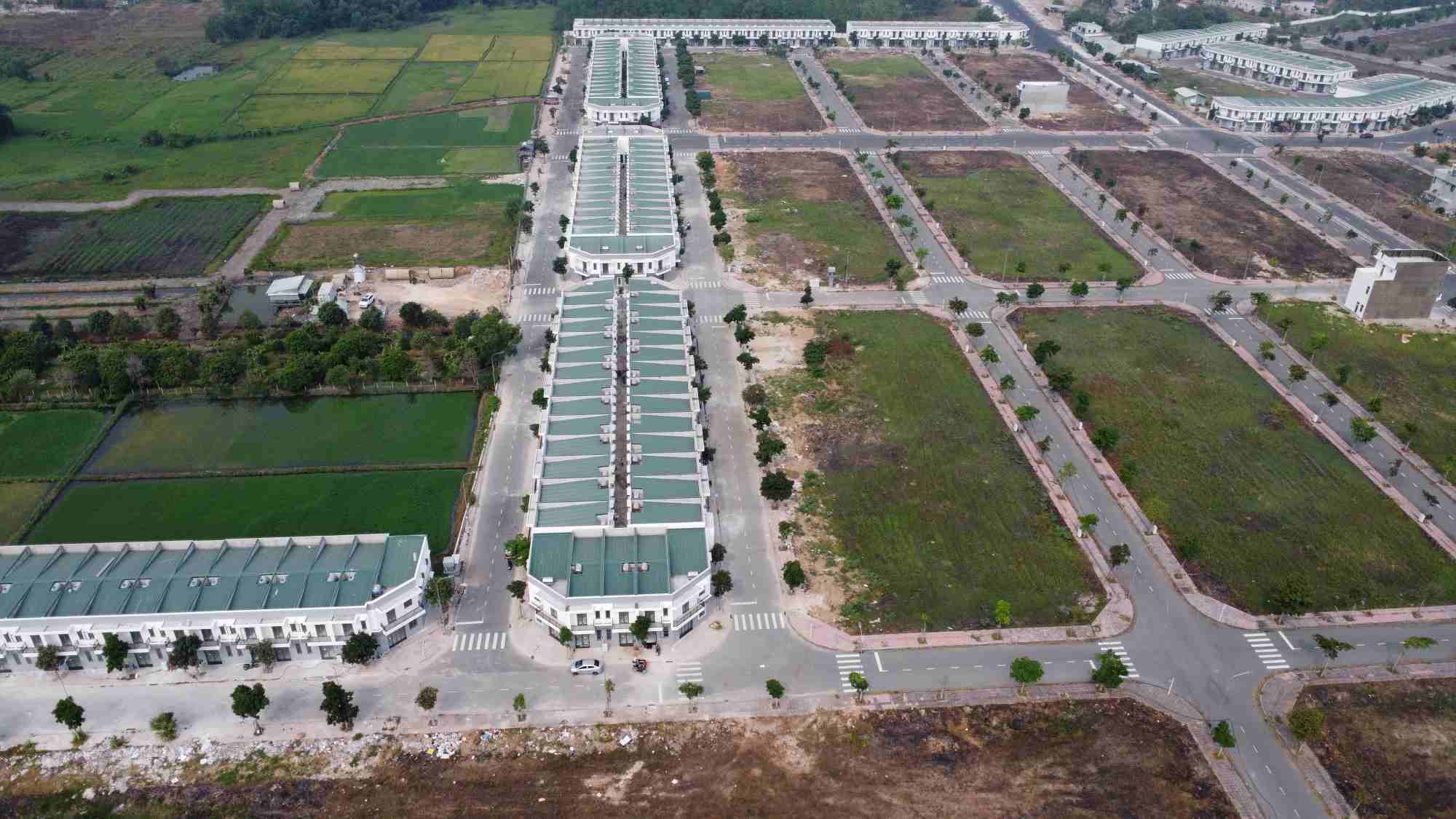 Social housing project area in the commercial housing project of Cau Do Residential Area. Photo: Dinh Trong