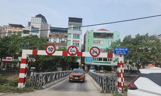 Nhiều cầu tạm, cầu yếu tại Hà Nội cần phải thay thế. Ảnh: Minh Hạnh