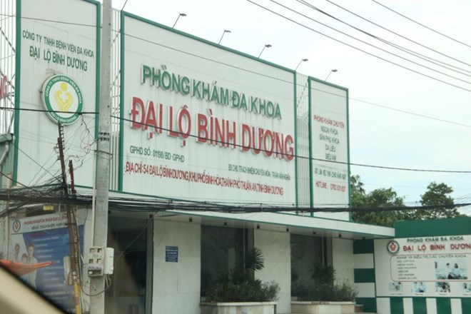 Binh Duong Department of Health fined 28 million VND to Binh Duong Boulevard General Clinic. Photo: Dinh Trong