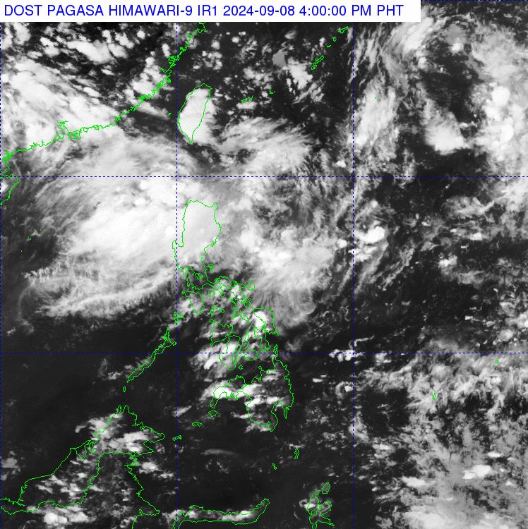 Ảnh vệ tinh hồi. Ảnh: PAGASA