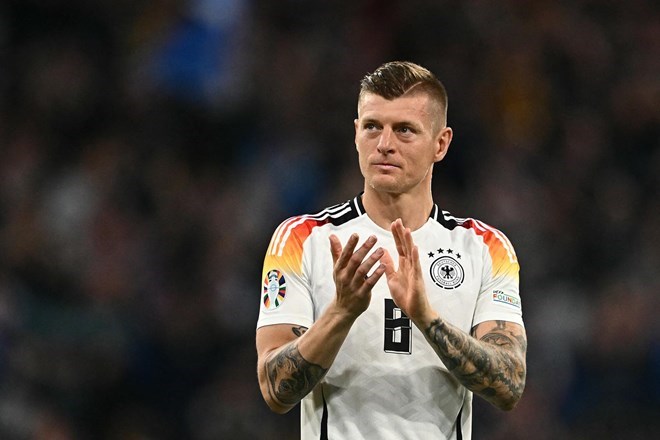 Toni Kroos đã giải nghệ sau EURO 2024. Ảnh: AFP