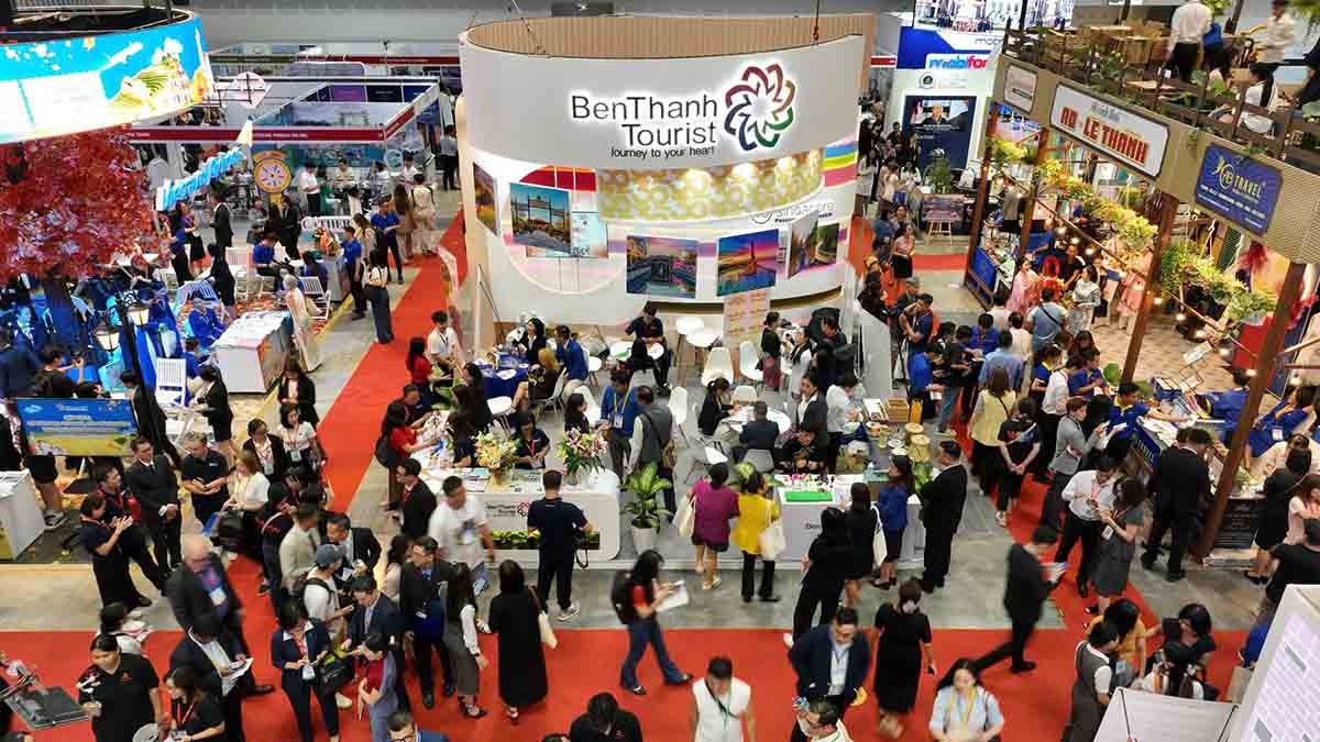 Hội chợ ITE HCMC là cơ hội hữu hiệu để quảng bá điểm đến. Ảnh: Sở Du lịch TPHCM cung cấp