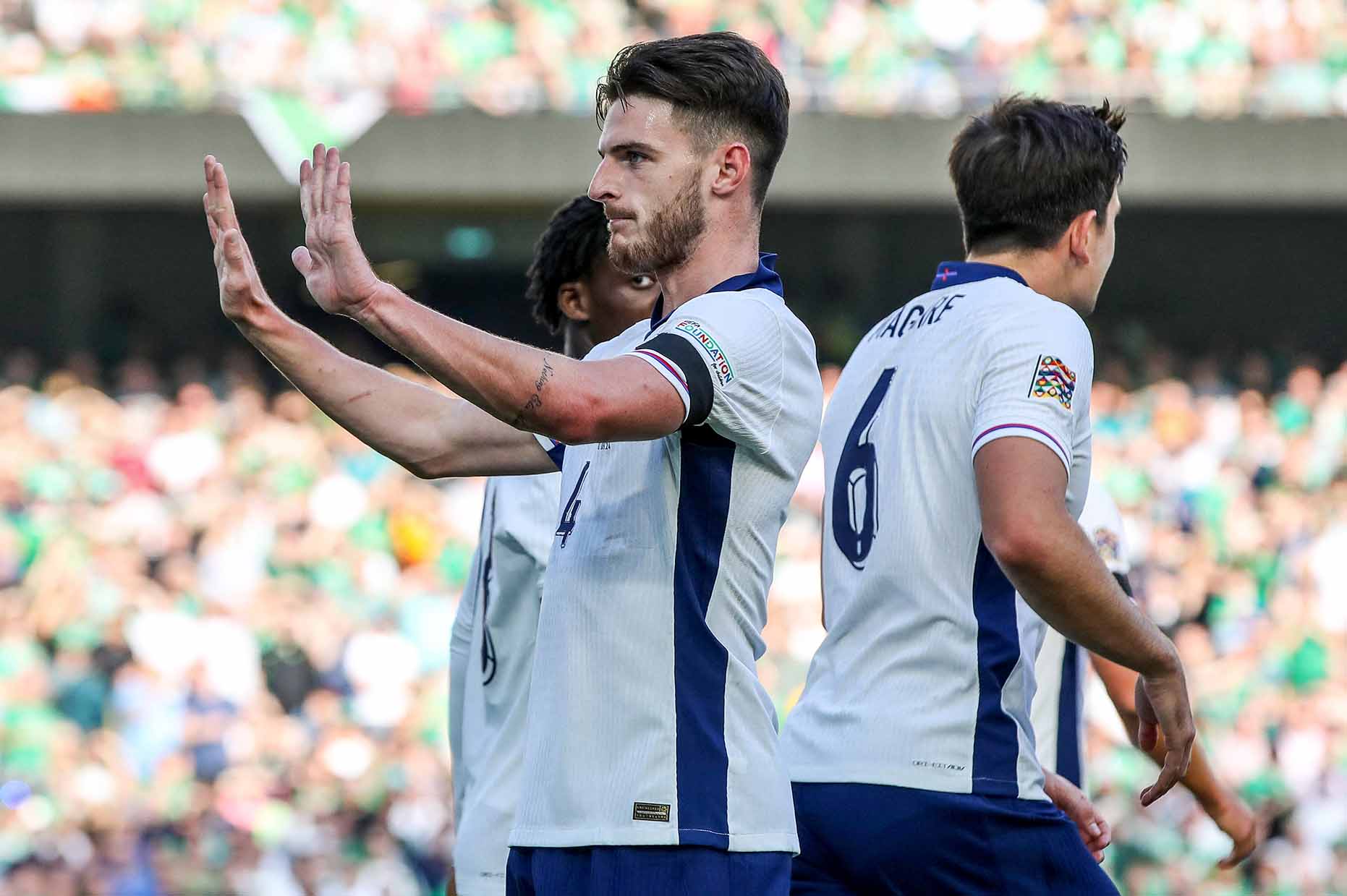 Both Jack Grealish and Declan Rice left many impressions. Photo: AFP