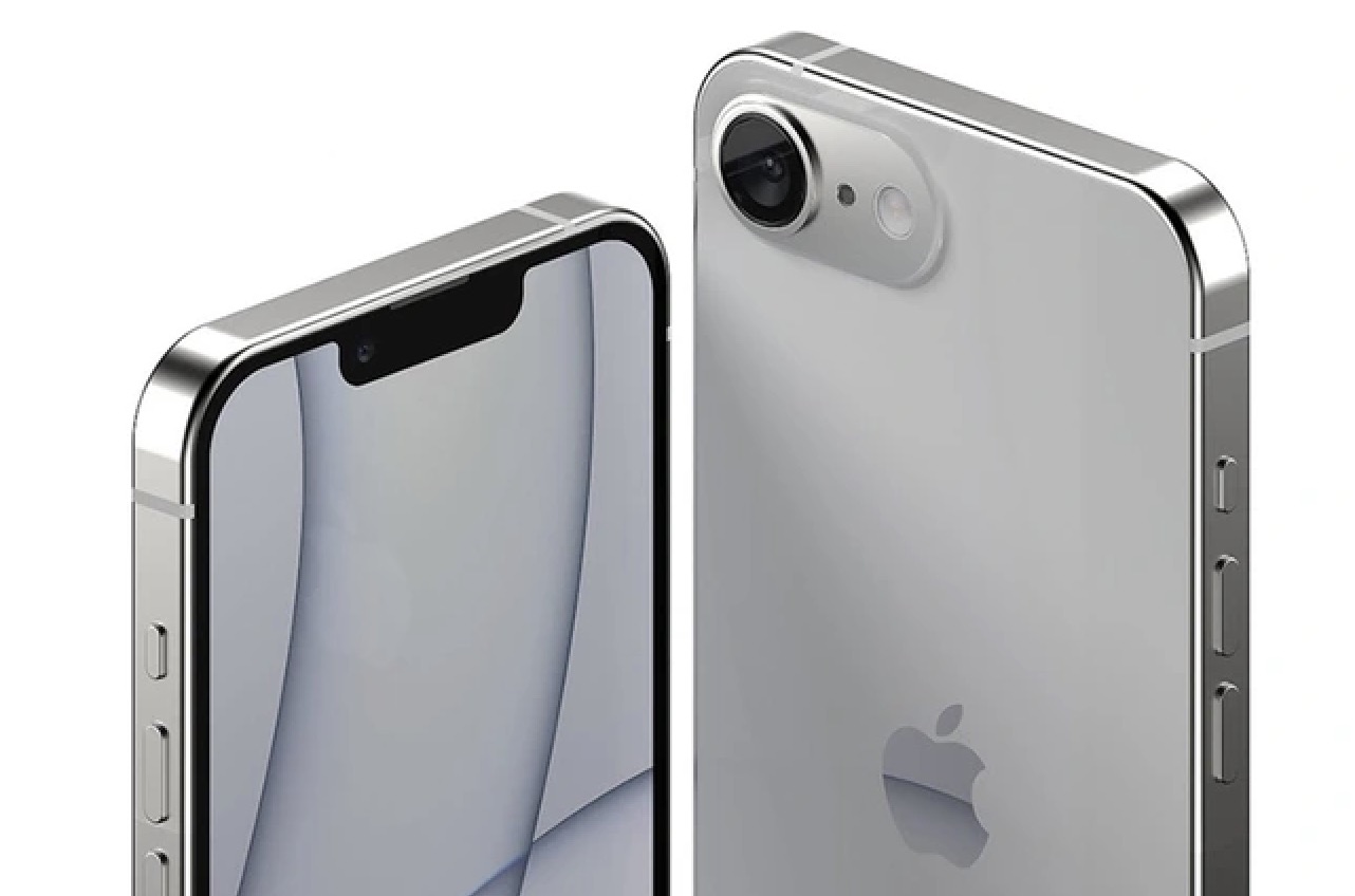 Hình ảnh thiết kế iPhone SE 4 theo tin đồn. Ảnh: Chụp màn hình