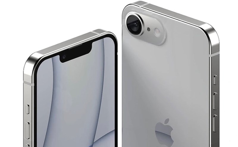 Hình ảnh thiết kế iPhone SE 4 theo tin đồn. Ảnh: Chụp màn hình