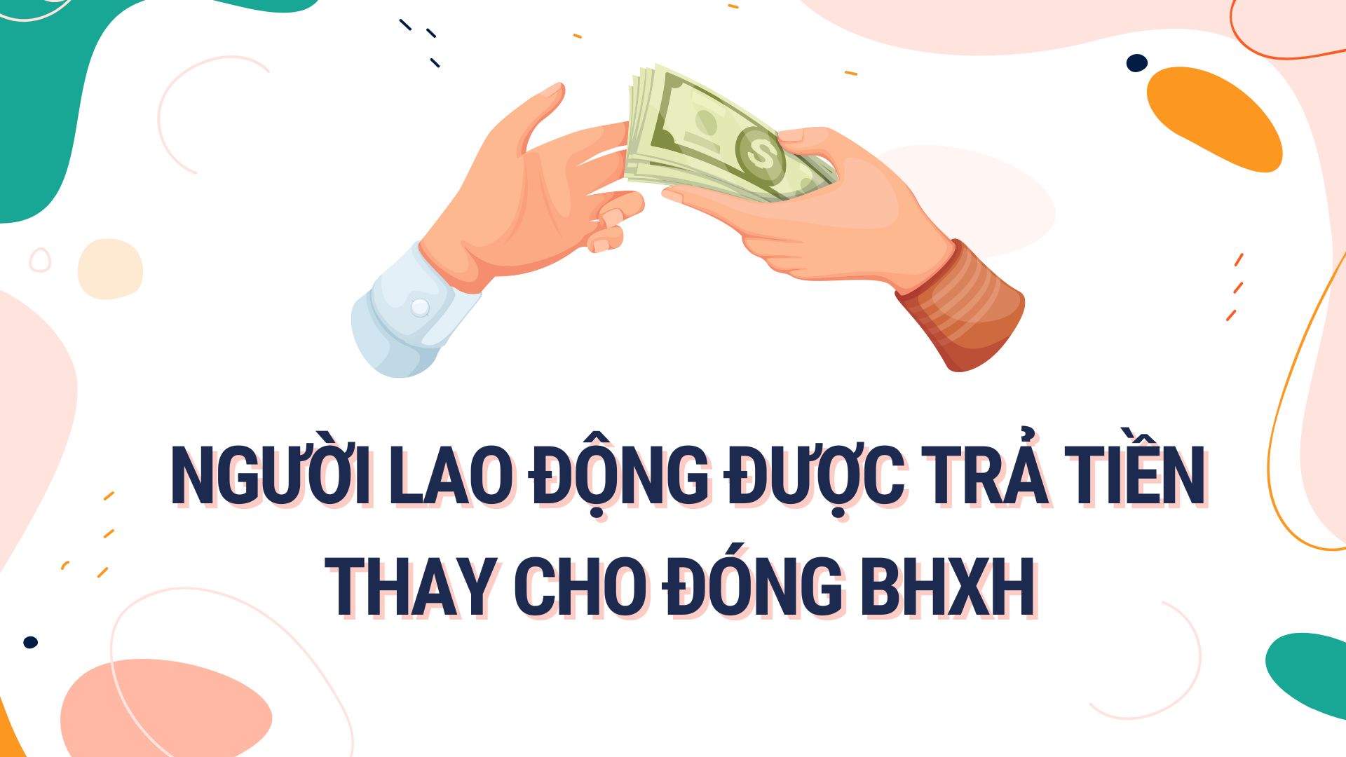 Lao động được trả thêm tiền ngoài lương thay cho đóng BHXH? Đồ họa: Hoàng Lê