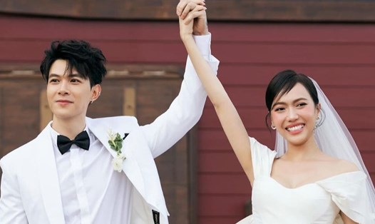Vợ chồng Anh Tú, Diệu Nhi đứng đầu bảng bình chọn Cánh diều vàng. Ảnh: NSCC