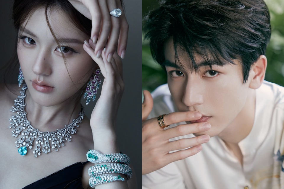 Triệu Lộ Tư có thể đóng phim mới cùng Trương Lăng Hách. Ảnh: Weibo
