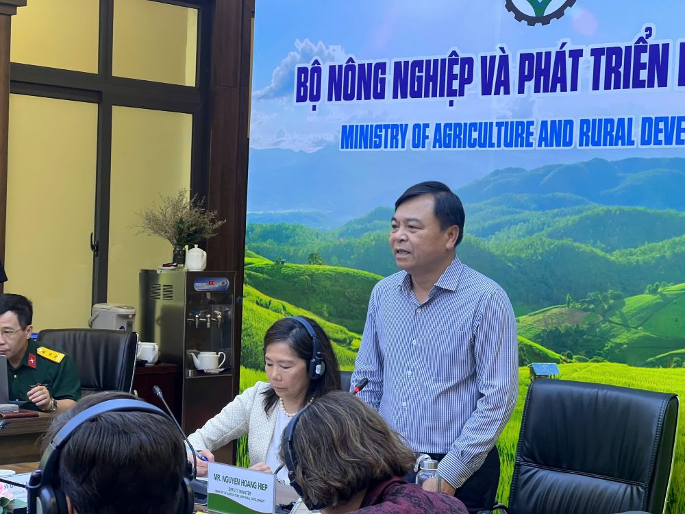 Deputy Minister Nguyen Hoang Hiep called for