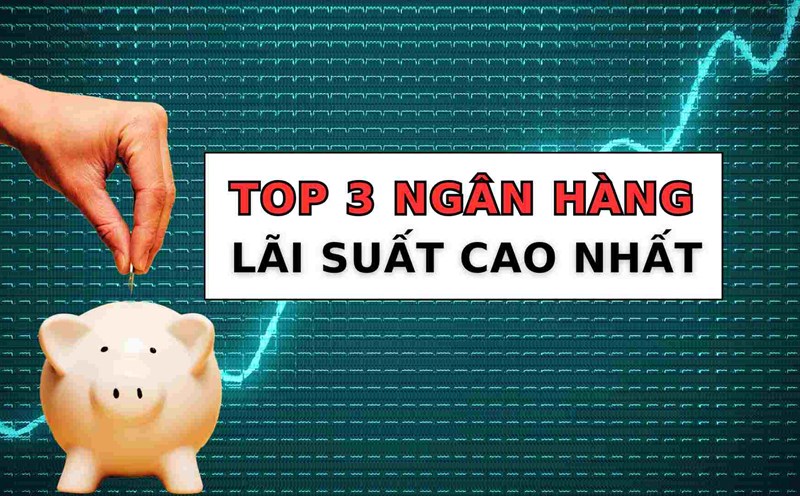 Lãi suất tiết kiệm kì hạn 12 tháng trong hệ thống ngân hàng dao động quanh ngưỡng 4,4 - 9,5%. Đồ họa: Thạch Lam